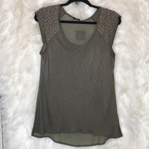 HeartSoul Army Green Blouse. Size M
